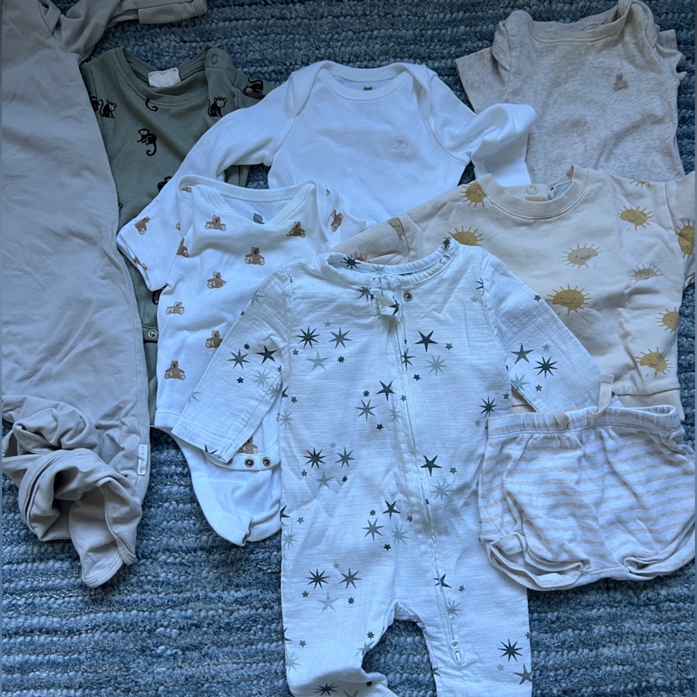 0-3M Neutral Baby Bundle